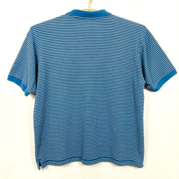 Patagonia Organic Cotton Striped Polo - XL - Picture 3 of 5